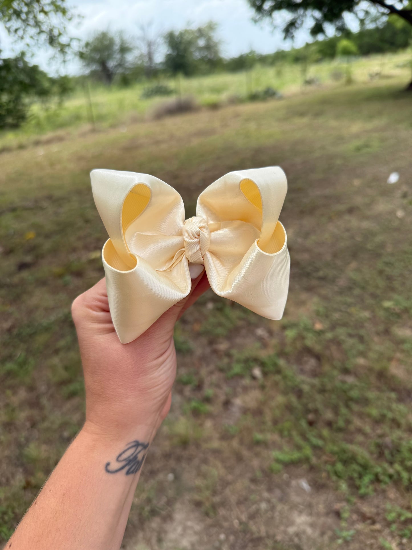 Cream Satin