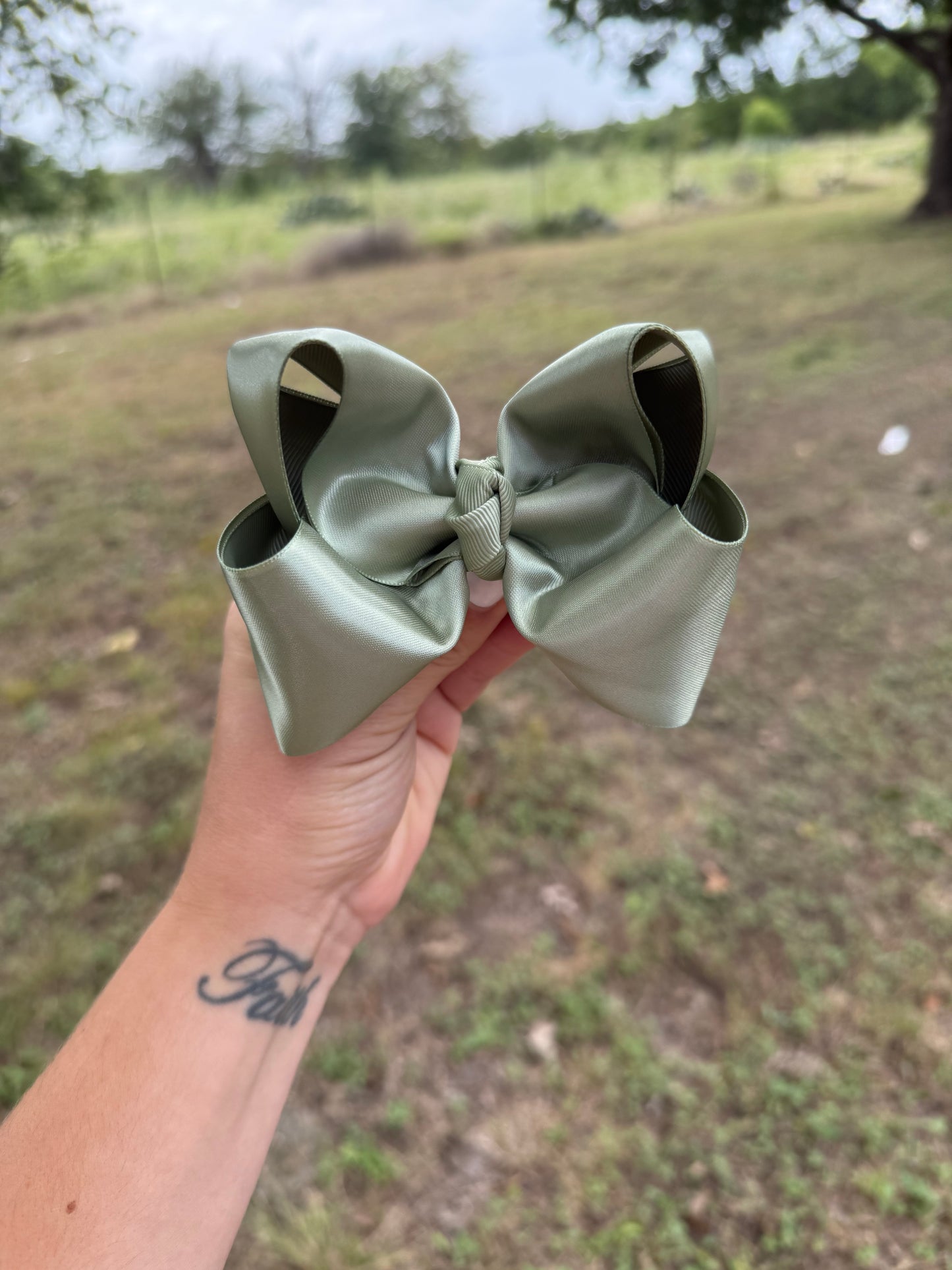 Sage Green Satin