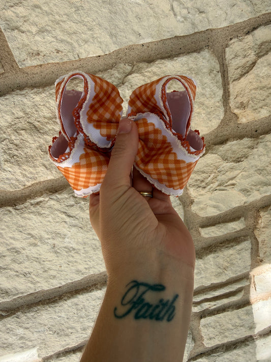 5” Fall Gingham