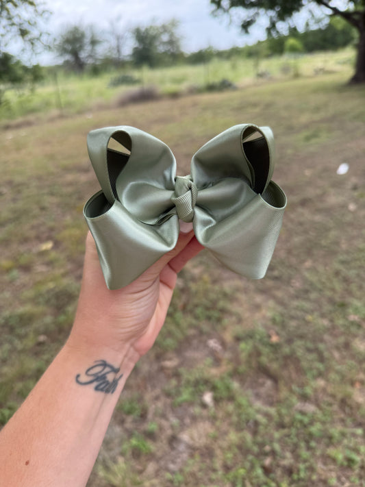 Sage Green Satin