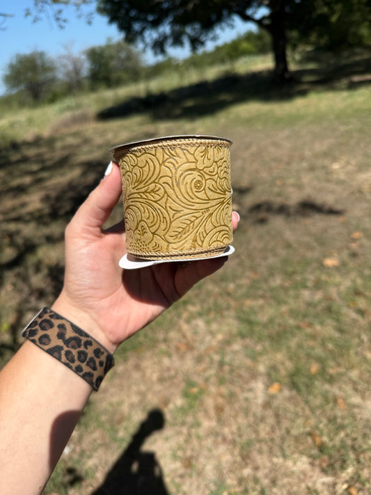 Light Brown Tooled