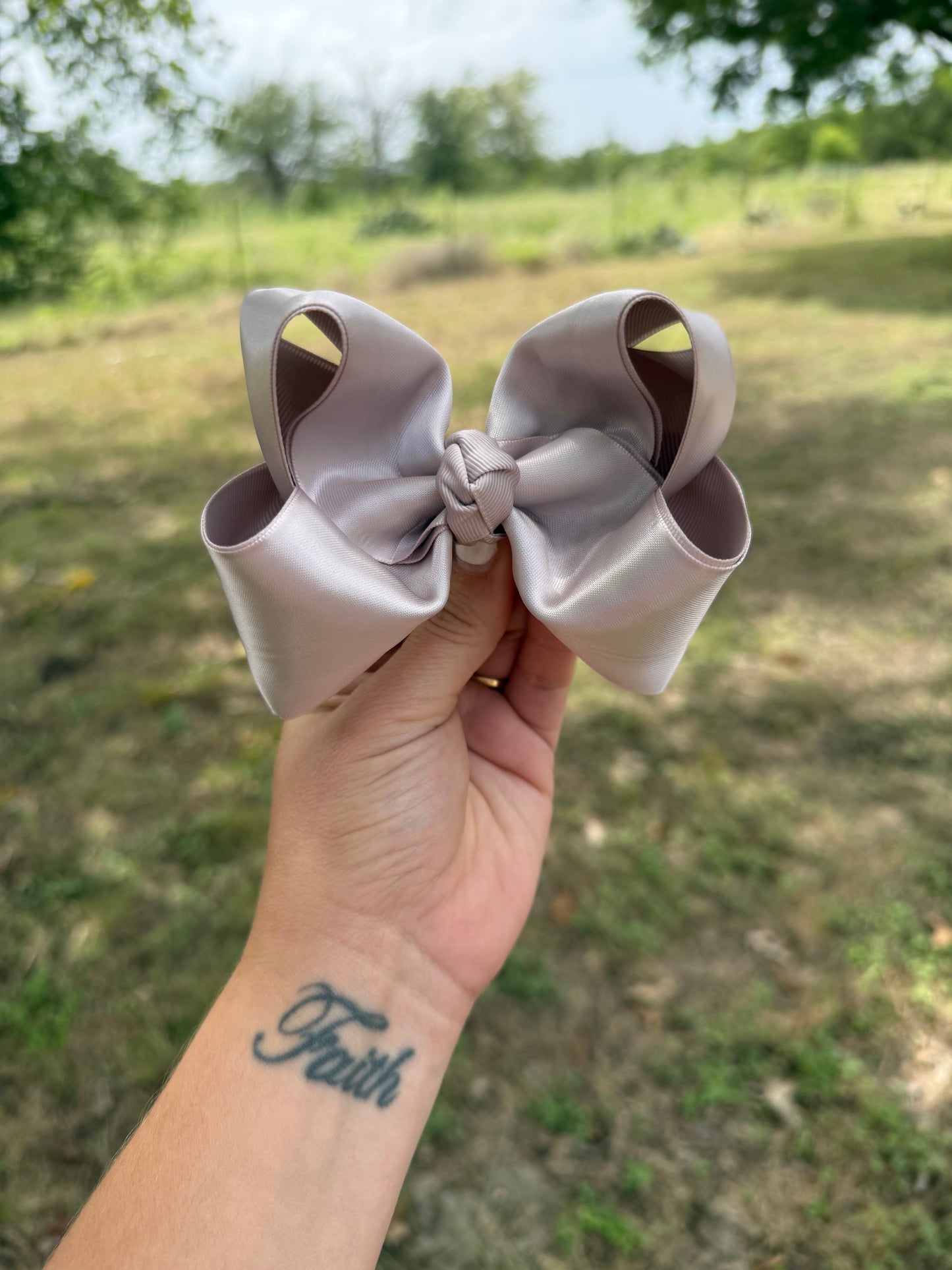 Beige Satin