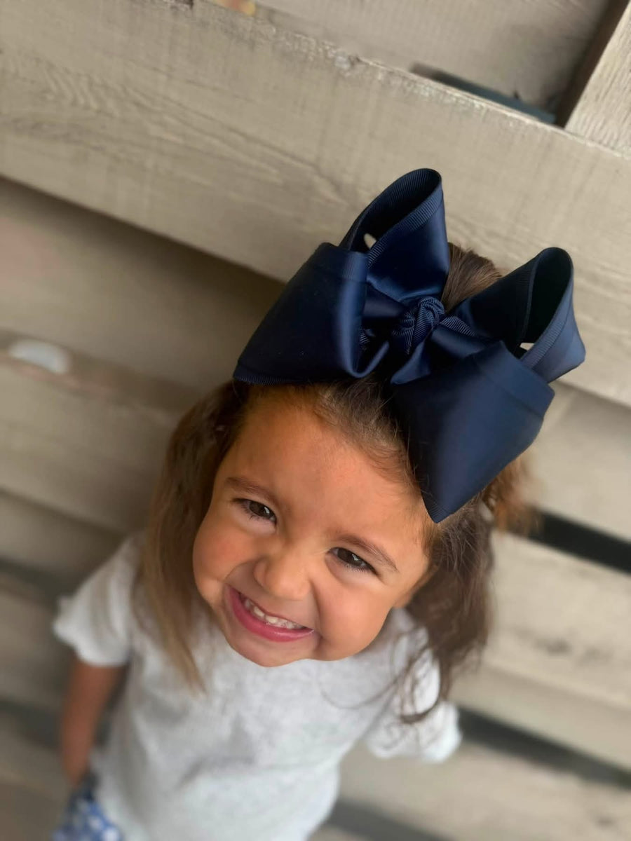 Navy Satin